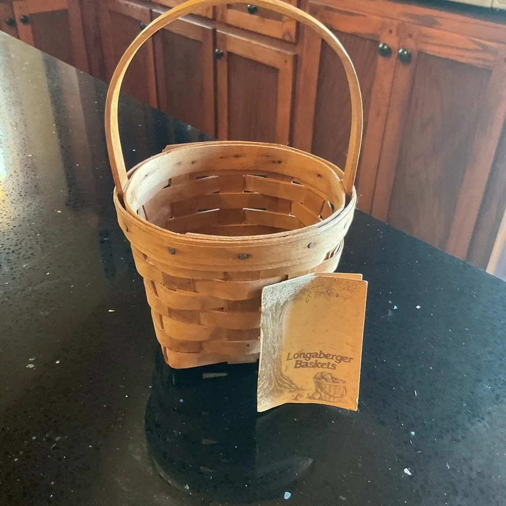 Longaberger Brown Woven Basket